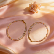 Siora Golden Veil Anklet