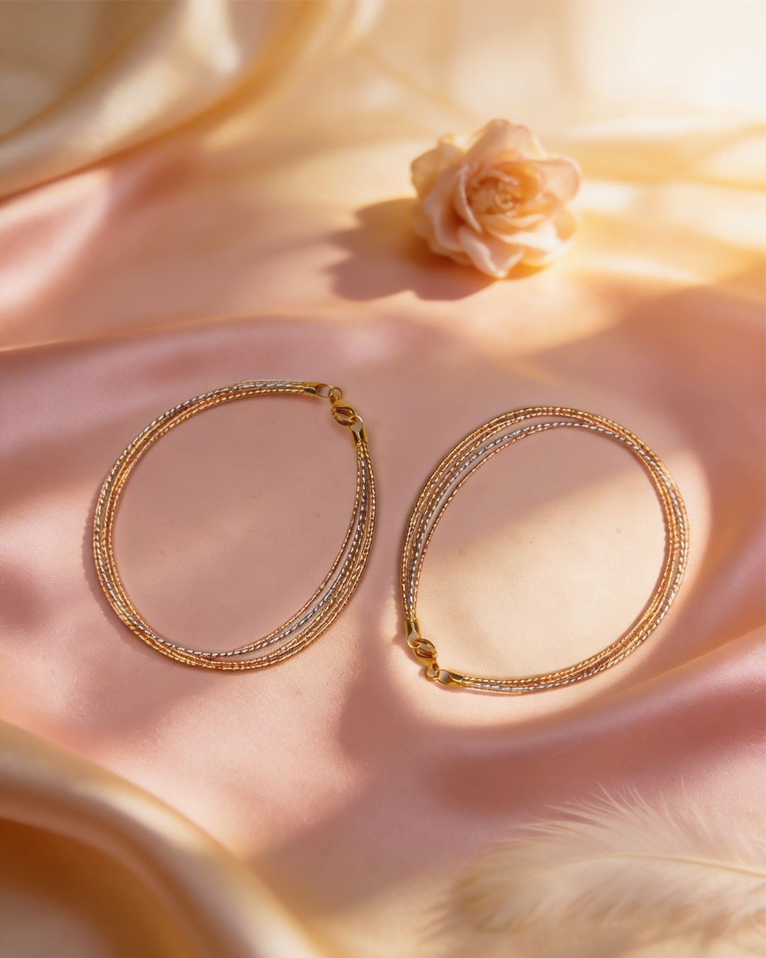 Siora Golden Veil Anklet