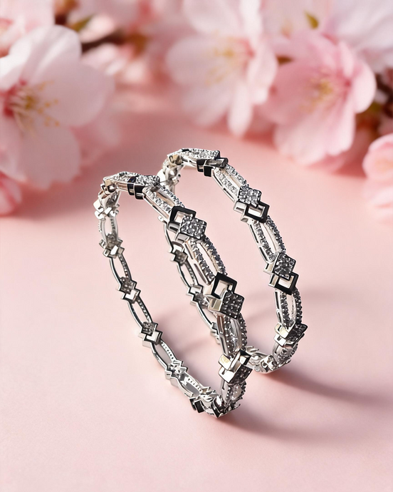 Siora Geometric Luxe Bangles
