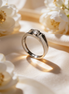 Luxe Aurelion Crest Diamond Platinum Ring