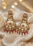 RSJ Gaja Chandrika Enamel Jhumkas