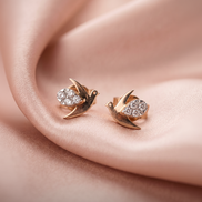 Bella Kids Soaring Dove Studs
