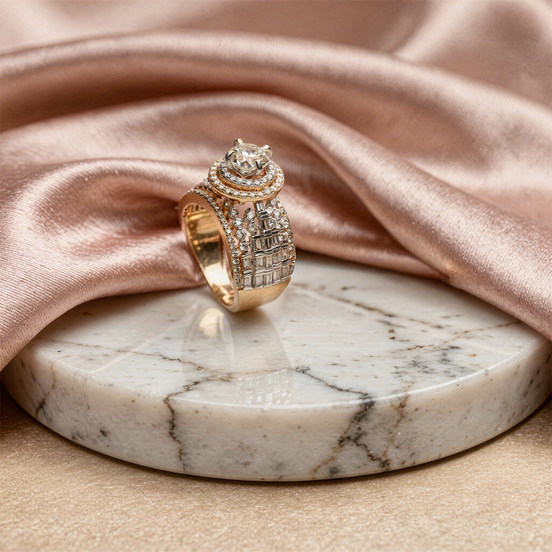 Luxe Imperial Solitaire Diamond Ring