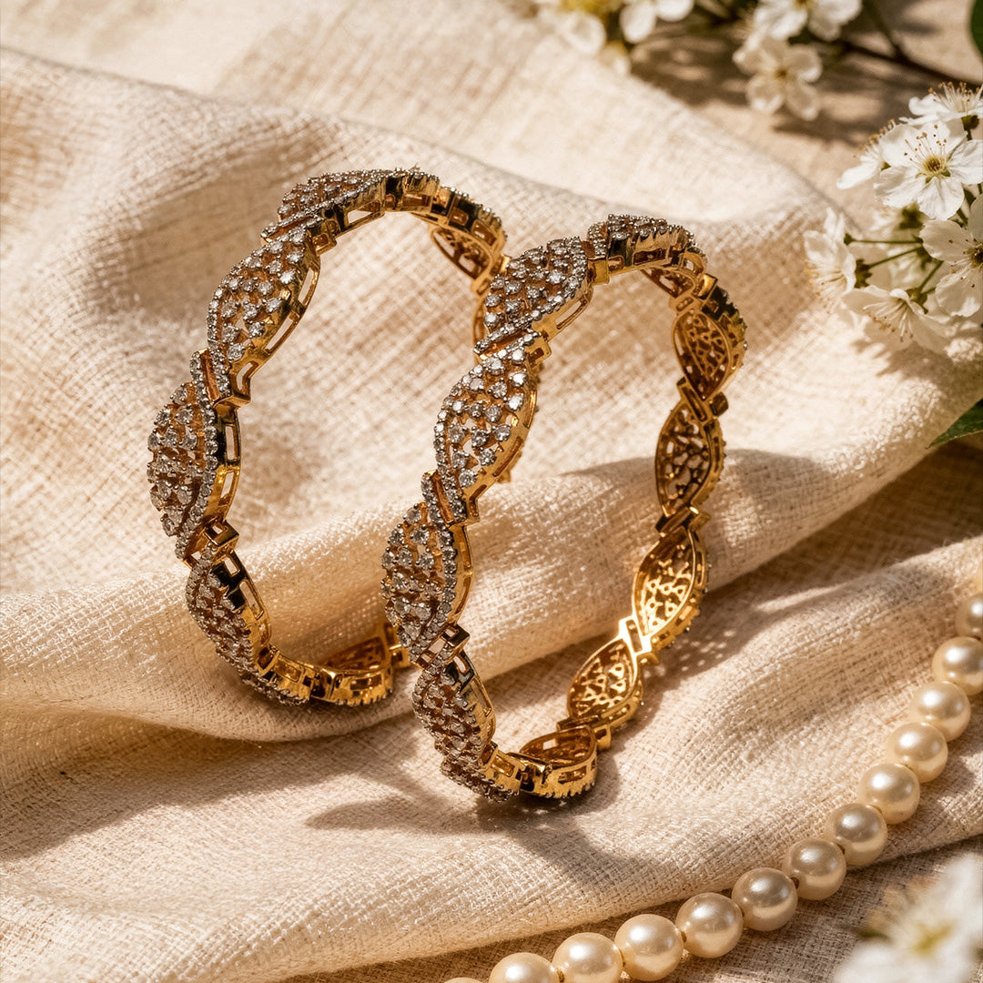 Luxe Imperia Diamond Bangles