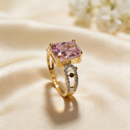 Blush Reverie Gold Ring