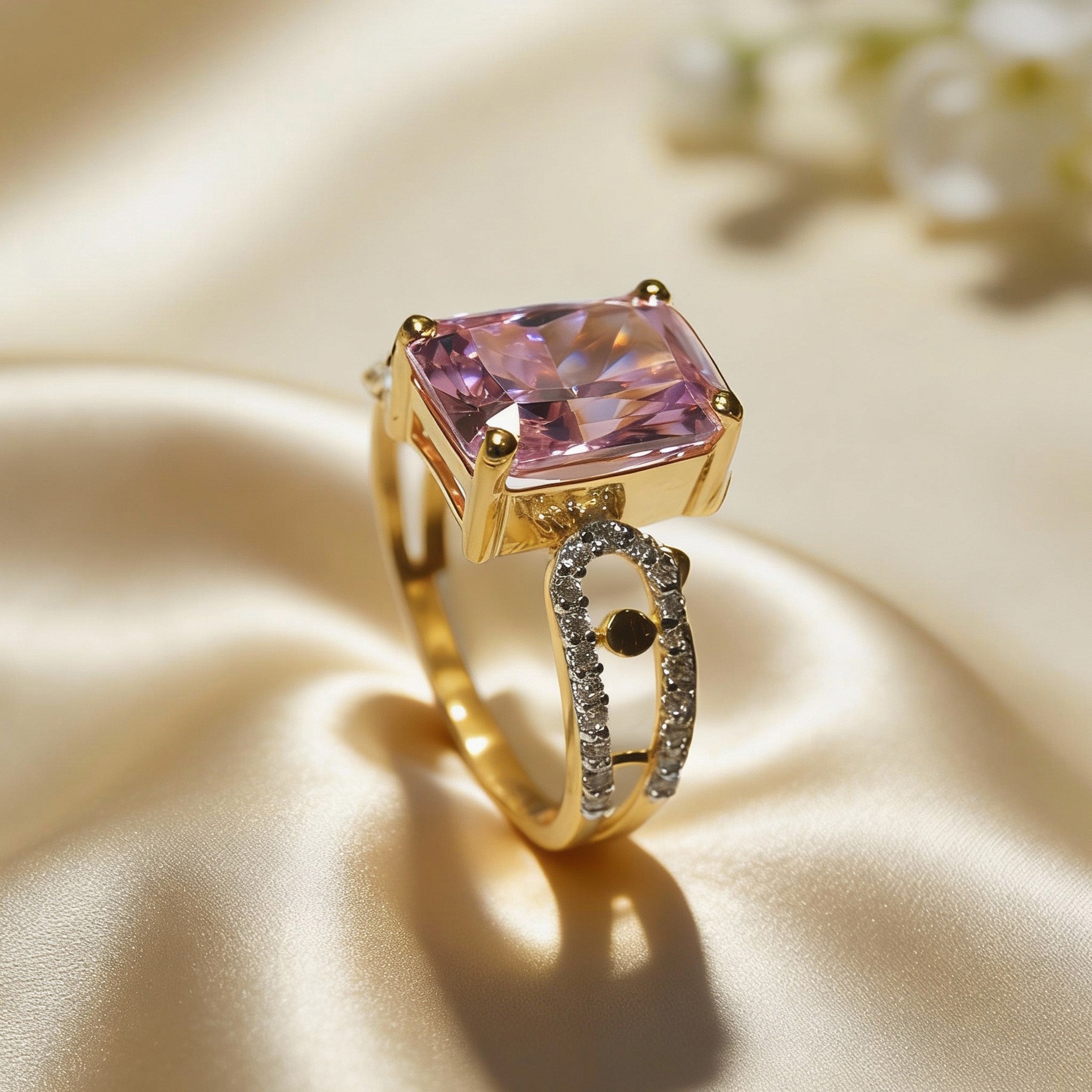 Blush Reverie Gold Ring