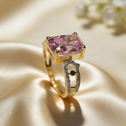 Blush Reverie Gold Ring