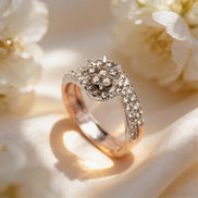 Bella Serene Bloom Diamond Ring