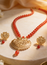 Dogri Laal Padma Haar Set