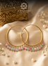 Pastel Charm Bali Hoops