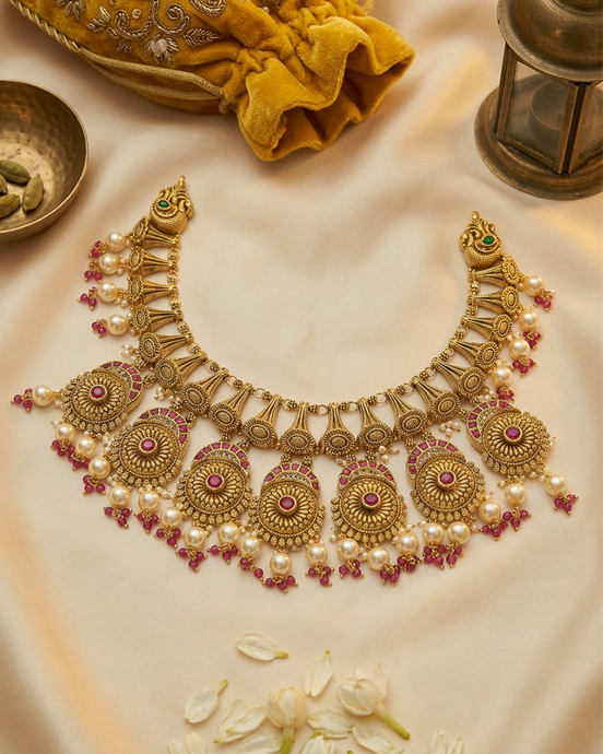 RSJ Pearl Royale Gold Set