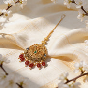 Rajasi Temple Heritage Gold Mang Tikka