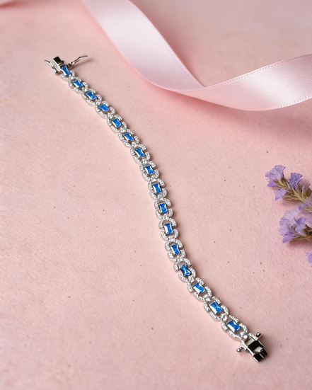 Siora Azure Link Bracelet