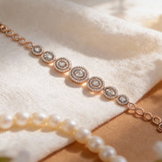 Luxe Celestia Halo Diamond Bracelet