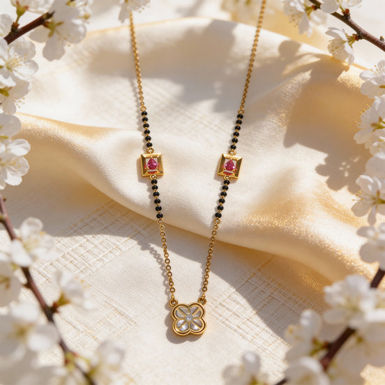 RSJ Saanvi Petal Mangalsutra