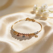 RSJ Navya Charms Gold Bracelet