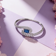 Siora Sapphire Bloom Bracelet