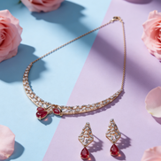 RSJ Luxe Ruby Whisper Diamond Set