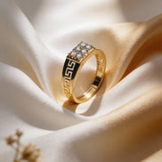 Bella Imperial Maze Diamond Ring (Yellow Gold)