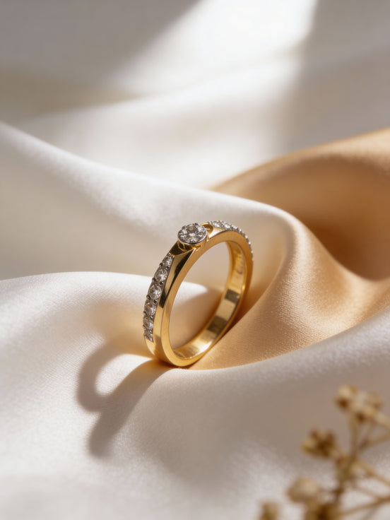 Bella Eclipse Band Diamond Ring