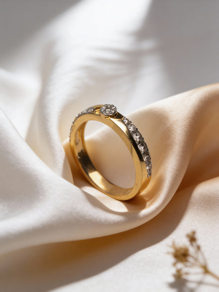 Bella Eclipse Band Diamond Ring