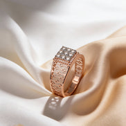 Bella Geo Luxe Diamond Ring