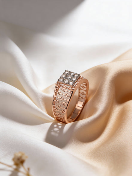 Bella Geo Luxe Diamond Ring