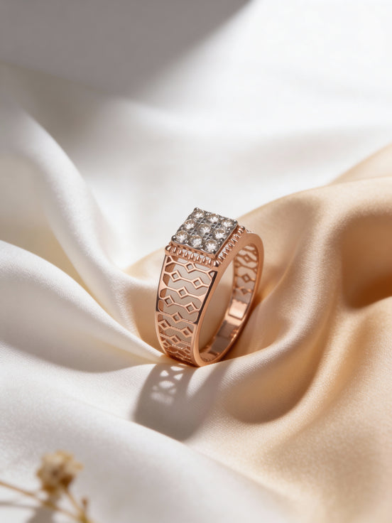 Bella Geo Luxe Diamond Ring