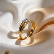 Bella Heritage Block Diamond Ring