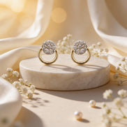 Bella Orbit Diamond Earrings