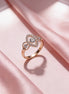 Bella Celeste Drop Diamond Ring