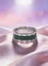 Siora Emerald Royale Eternity Band