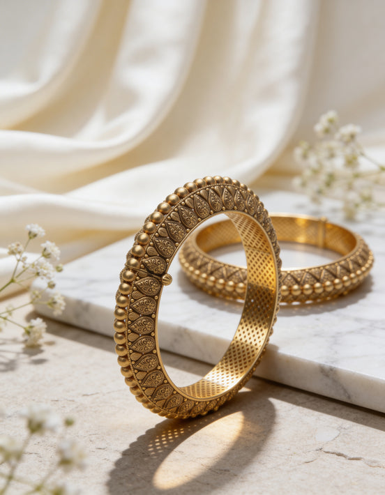 Rajsi Filigree Heritage Kada Set