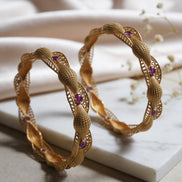 Classic Texture Dome Kada Set
