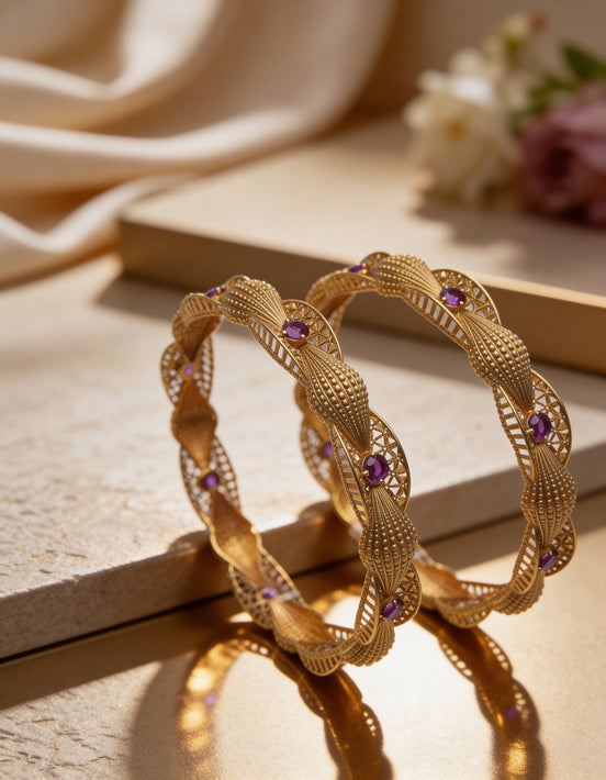 Classic Texture Dome Kada Set