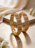 Meenakari Floral Heritage Kada Set