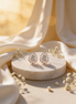 Bella Teardrop Halo Earrings