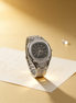 Siora Nocturne Silver Watch