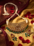 Emerald Rajwadi Choker Set
