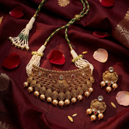 Pearl Drop Heritage Choker Set