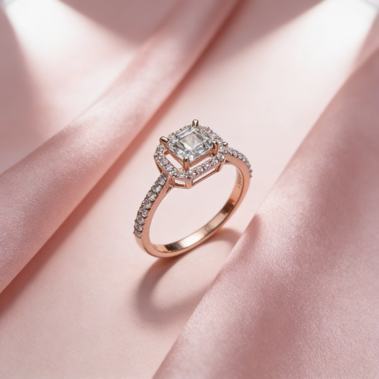 Bella Regalia Frame Diamond Ring